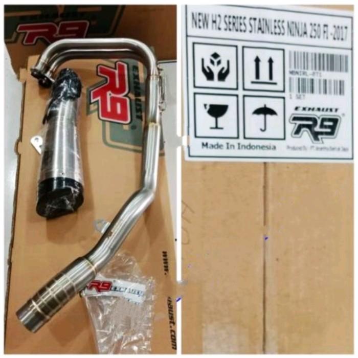Knalpot R9 H2 Cbr250Rr Ninja 250 Fi Lama Baru R25 Ss Stainless Ori