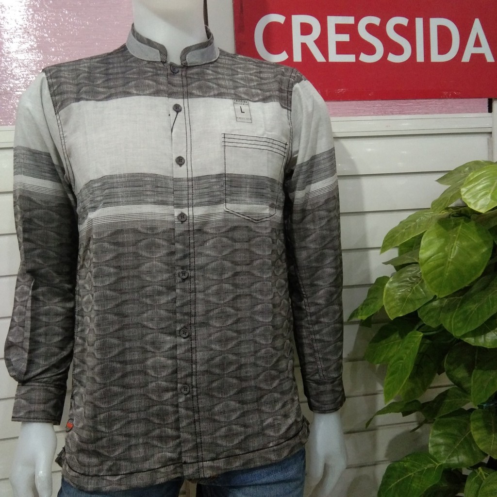 gof CRESSIDA Kemeja Koko Baju Muslim Pria - RMDL.LD252-5A REGULAR Moslem Wear Premium Original Made