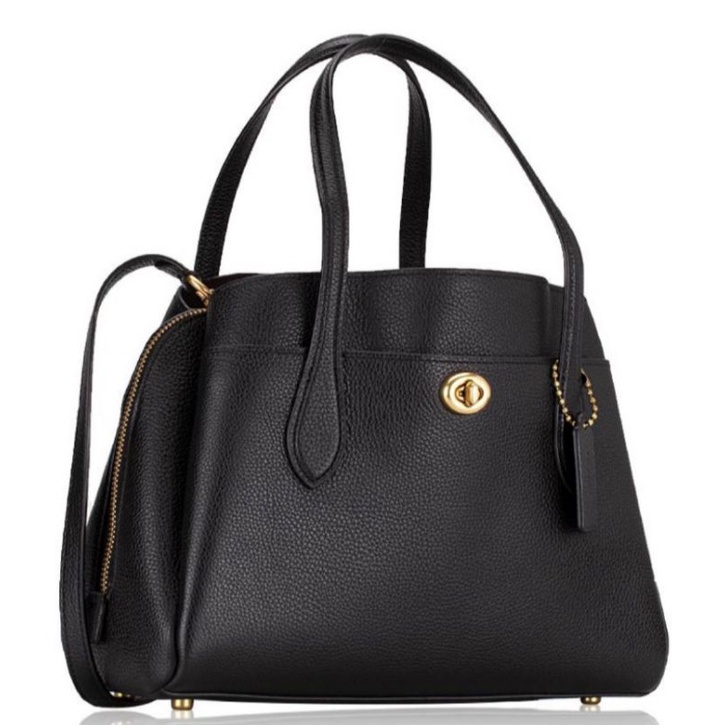 Coach Lora Carryall 30 Black (91740)