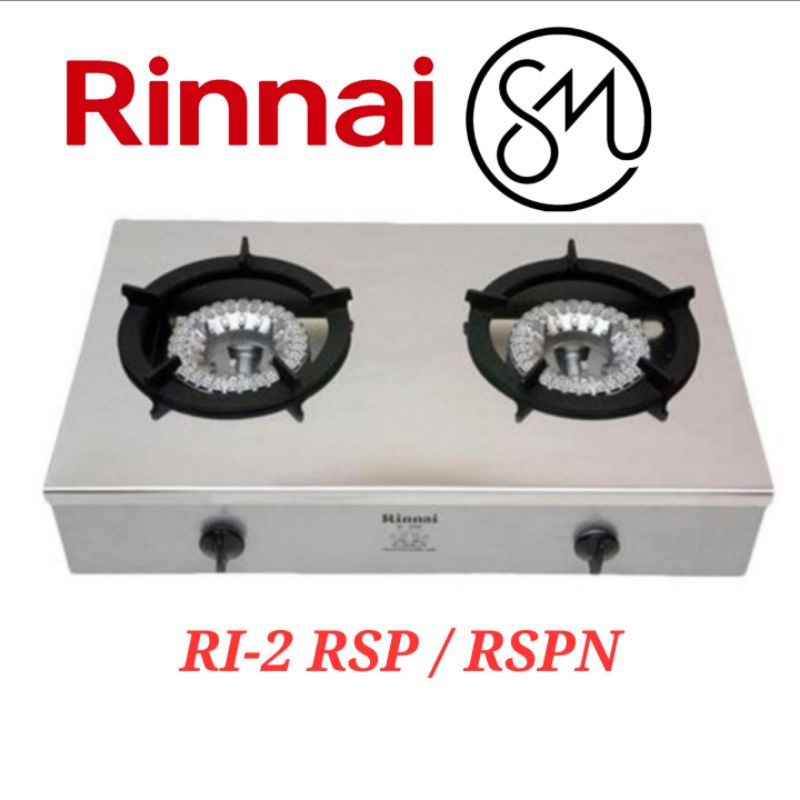 Kompor Gas Rinnai RI-2 RSPN / 2RSPN 2 Tungku