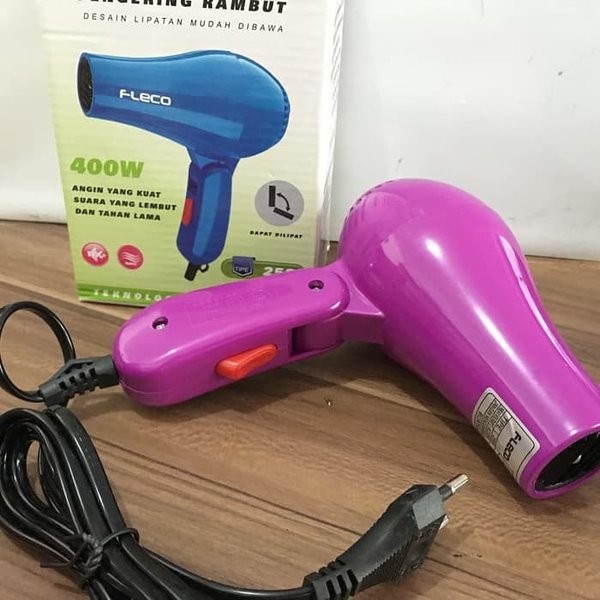 HAIR DRYER FLECO 258 ALAT PENGERING RAMBUT HAIR DRYER MINI LIPAT