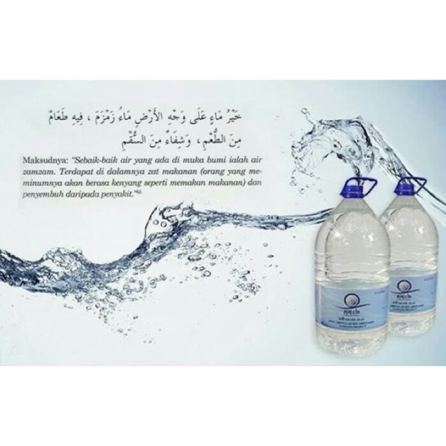 

AIR ZAMZAM 5 liter dijamin original