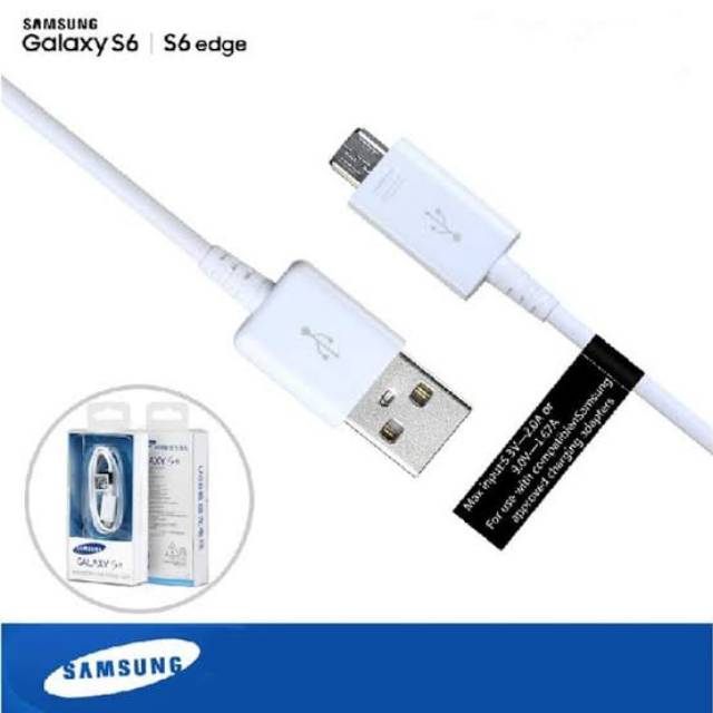 Kabel Data Samsung S6 S7 Micro USB 2.A Original Support Fast Charger 100%