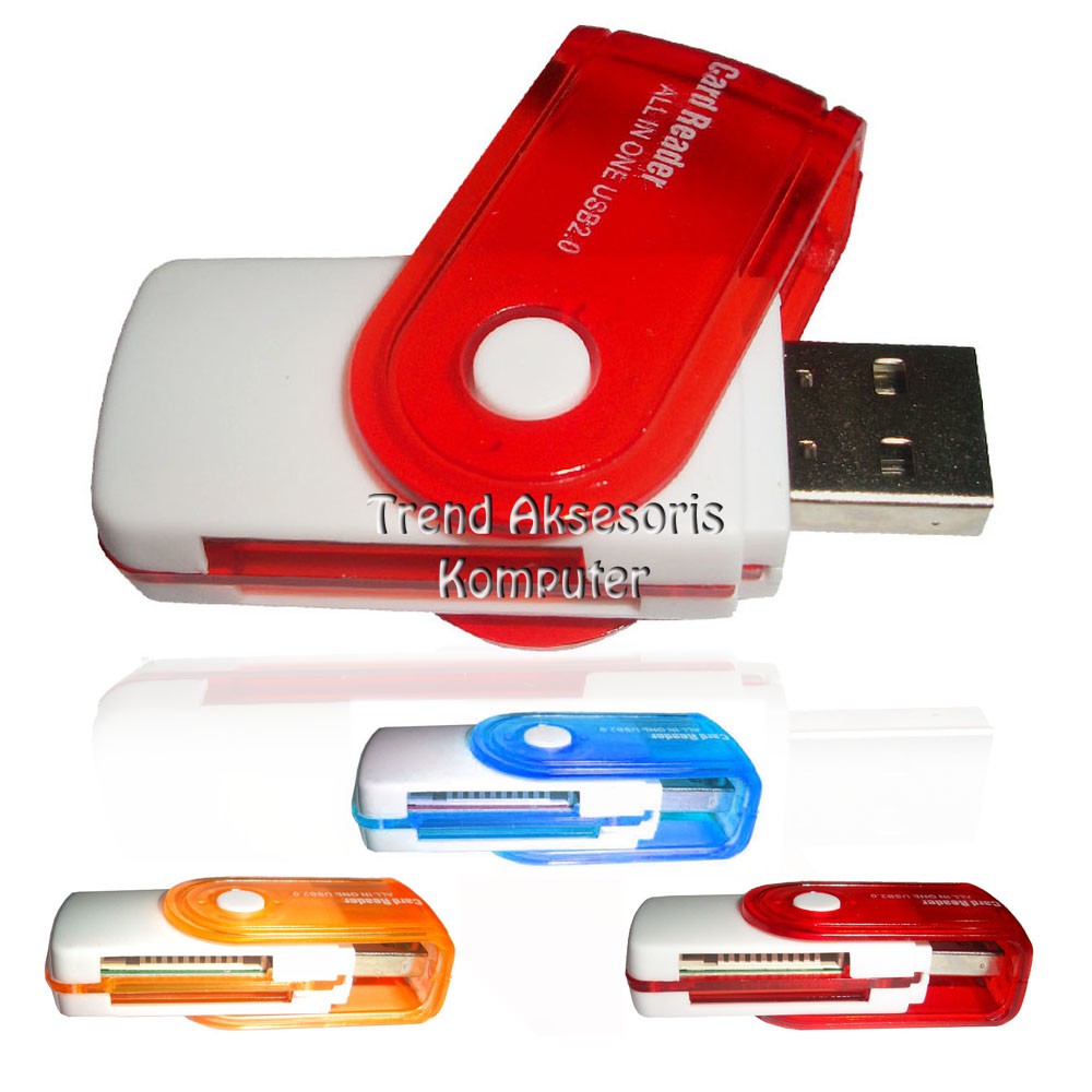 Trend-Universal Card Reader 4 Slot Rotasi