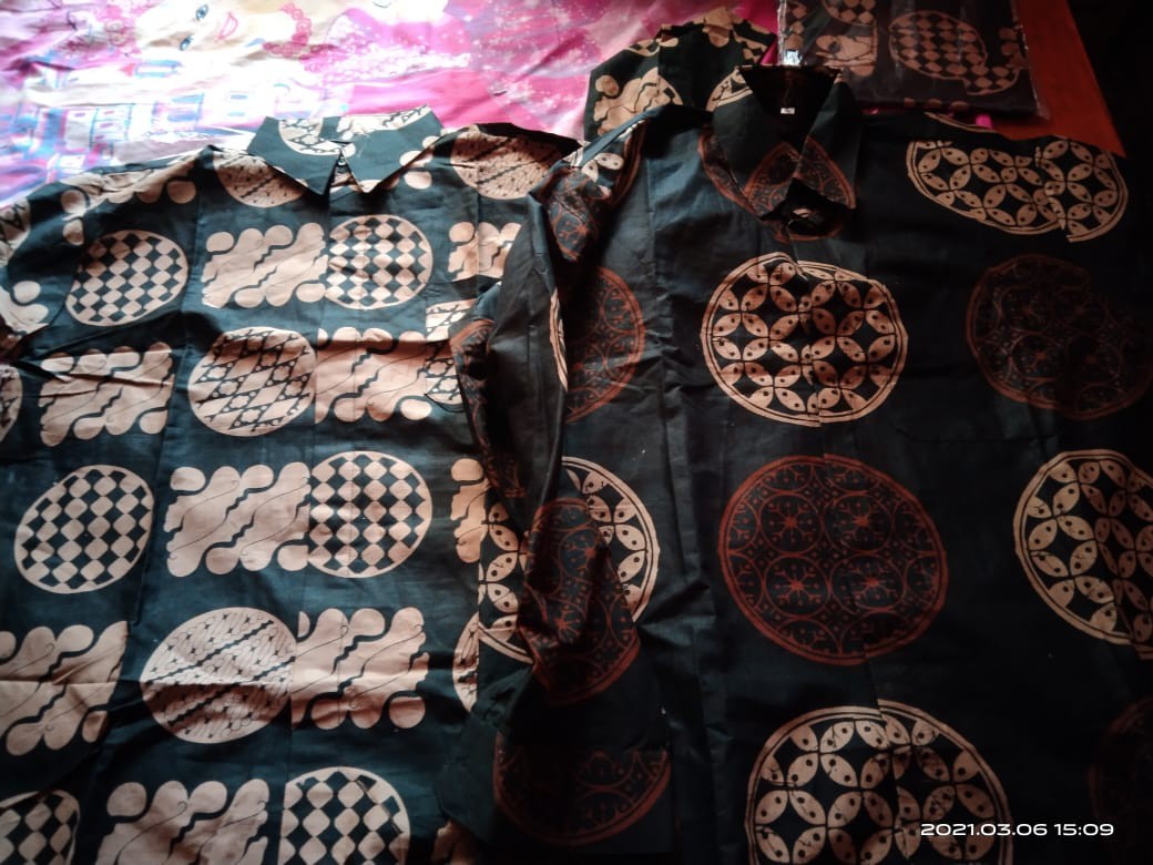 Kemeja Batik Lengan Panjang 021 Risna Batik Hrb026 Hem Batik
