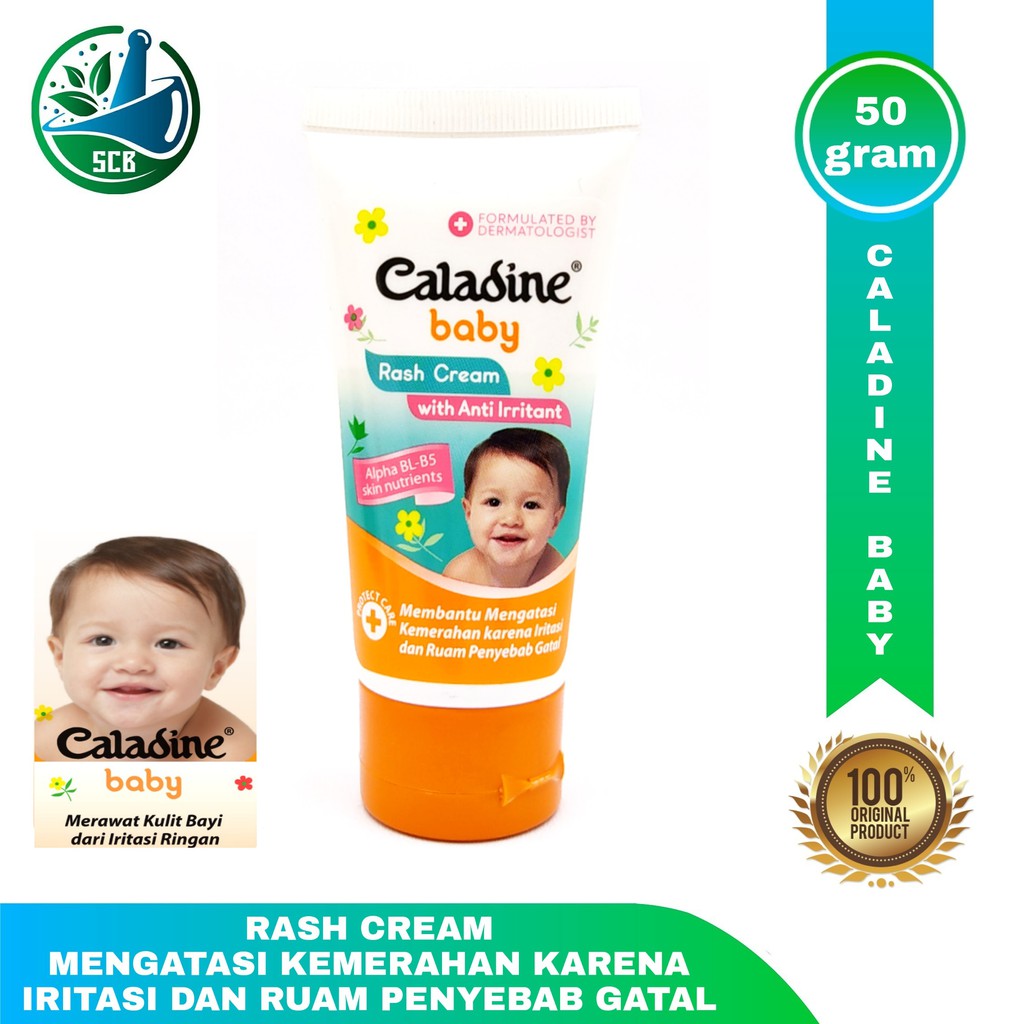 Caladine Baby Rash Cream - Mengobati gatal kemerahan karena iritasi dan ruam popok