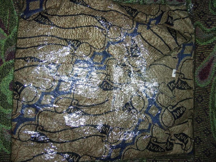 Kemeja Batik Pola Seno Biru