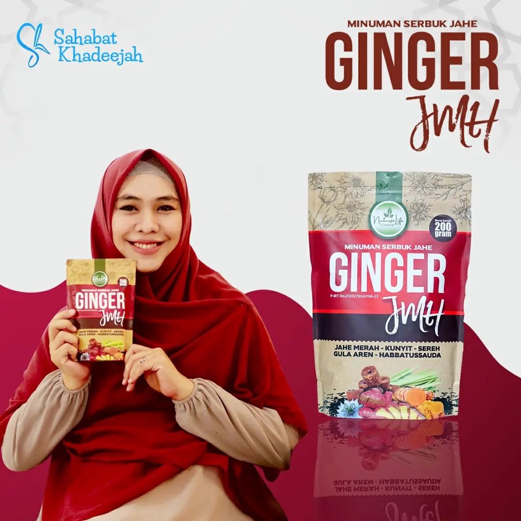 

Minuman Serbuk Jahe GINGER JMH Ori