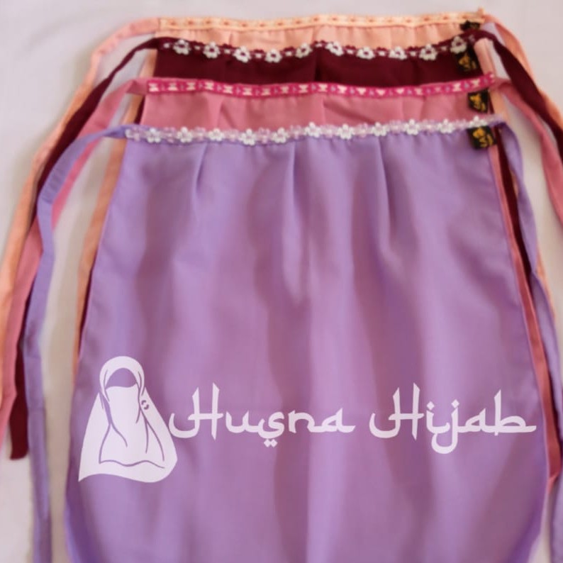 [BRAND HUSNA HIJAB] Cadar Tali Rempel Renda Dewasa / Cadar Renda