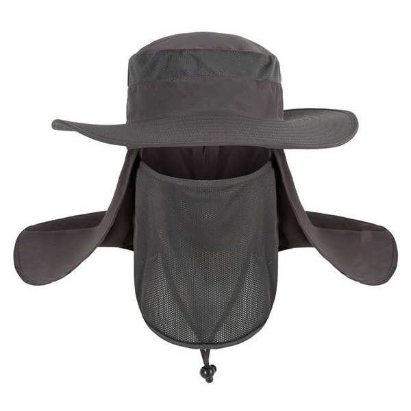 Topi Anti UV Matahari Fishing Hat Round Edge