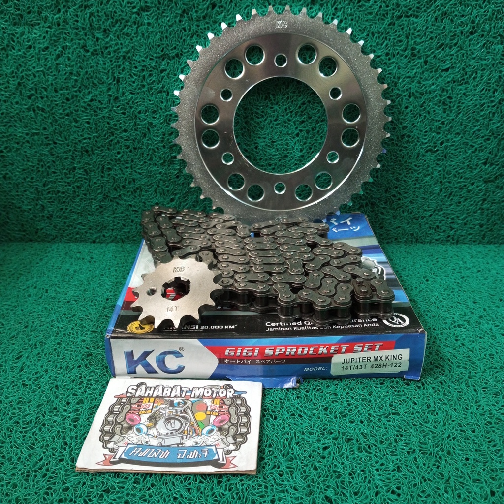 GEAR GIR SET GIR PAKET MODEL SSS JUPITER MX KING KC