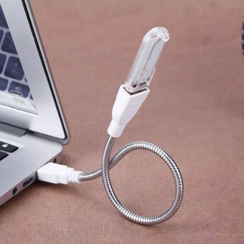 Kabel flexible extension/sambungan usb male-female bahan metal