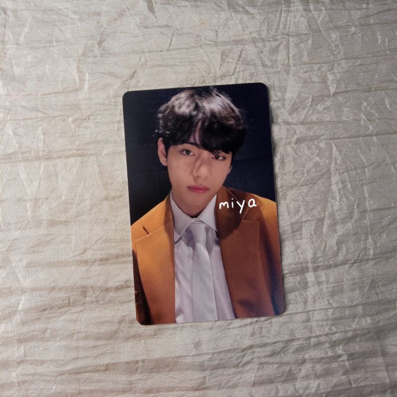 BTS TAEHYUNG V BE SOUNDWAVE PHOTOCARD PC DELUXE