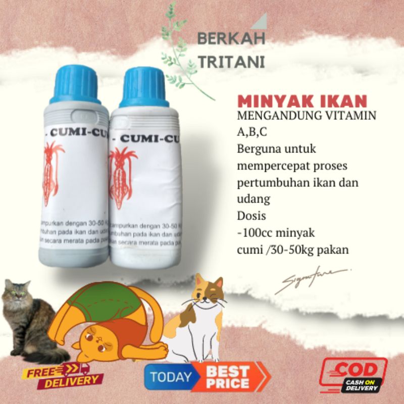 

Minyak Ikan Cumi Cumi Original Mempercepat Proses Pertumbuhan Ikan Dan Udang