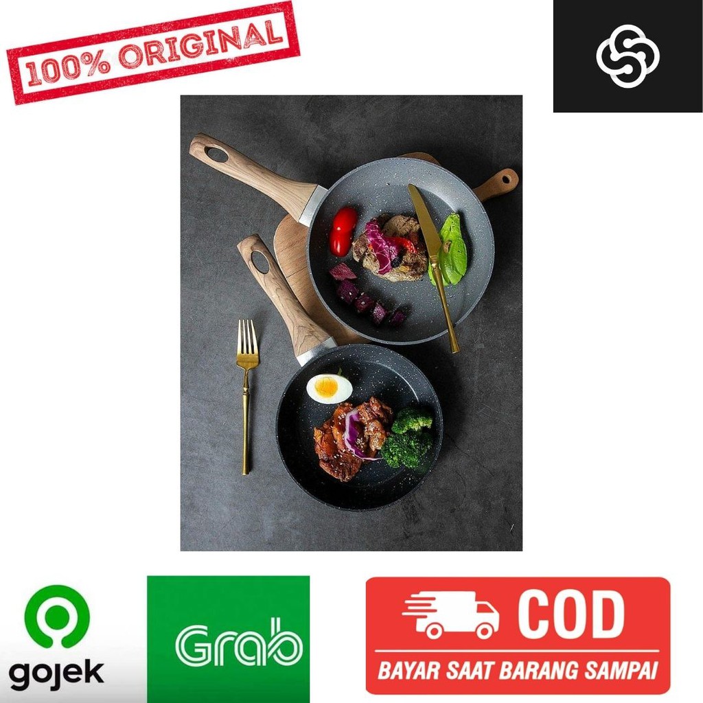 IDEALIFE IL-24FP Frypan Cookware Panci Penggorengan