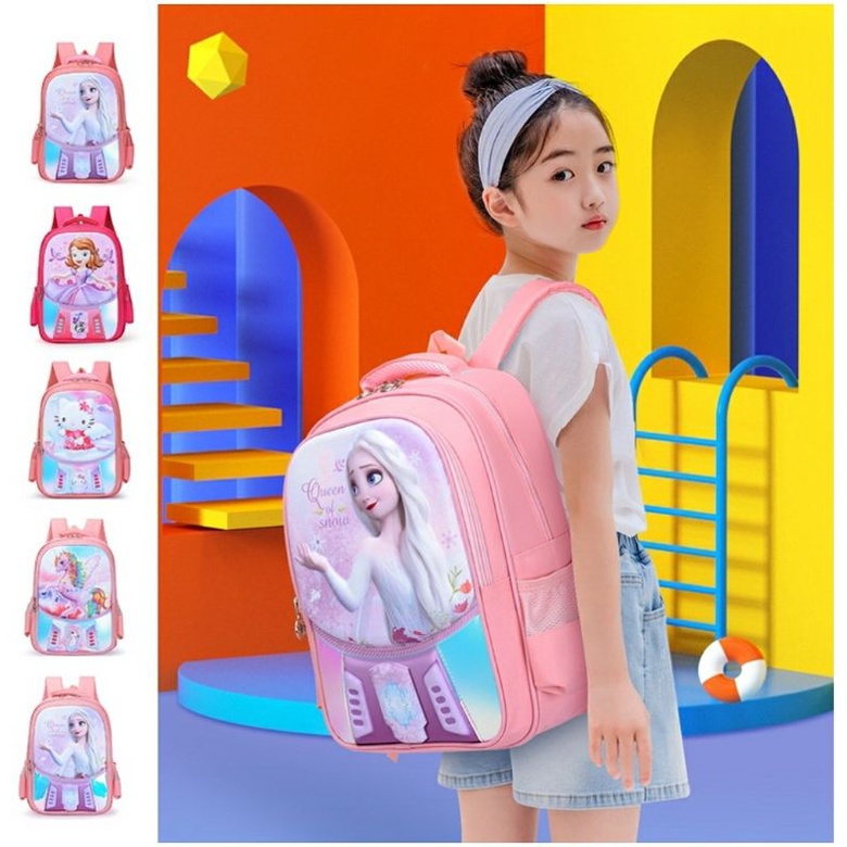 Tas Ransel Anak Sekolah 3D / embos