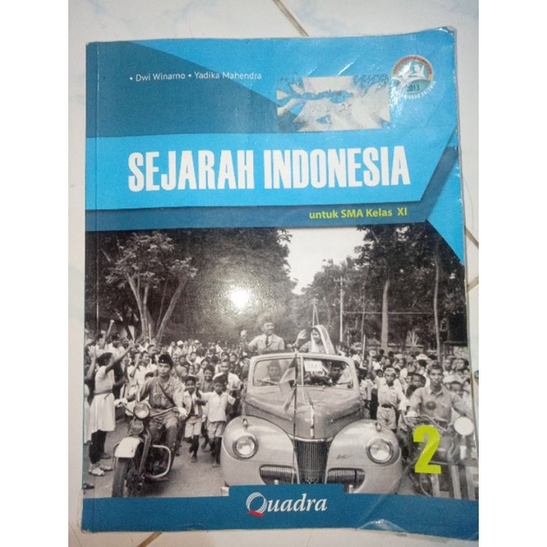 Jual Sejarah Indonesia Kelas 11 Penerbit Quadra | Shopee Indonesia