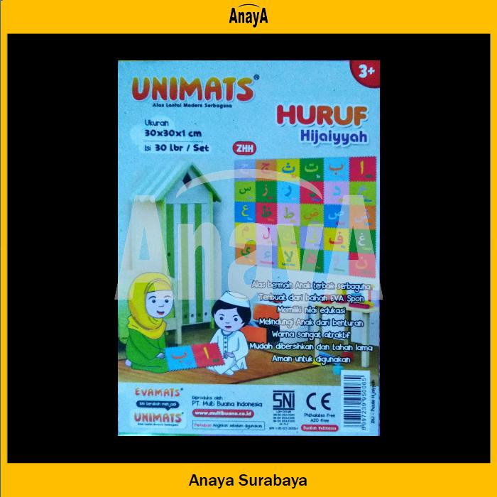 Unimats Evamats Abjad Huruf Hijaiyah