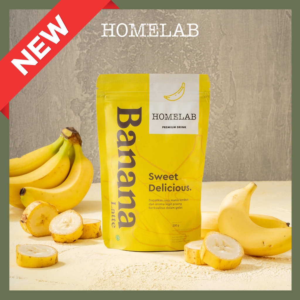 

Bubuk Minuman BANANA LATTE - Premium Drink Powder 200g