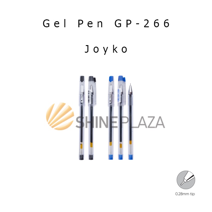 

Pulpen Gel Joyko GP-266 iTech 0.28mm - Bolpen Pena Gel 0,28 mm