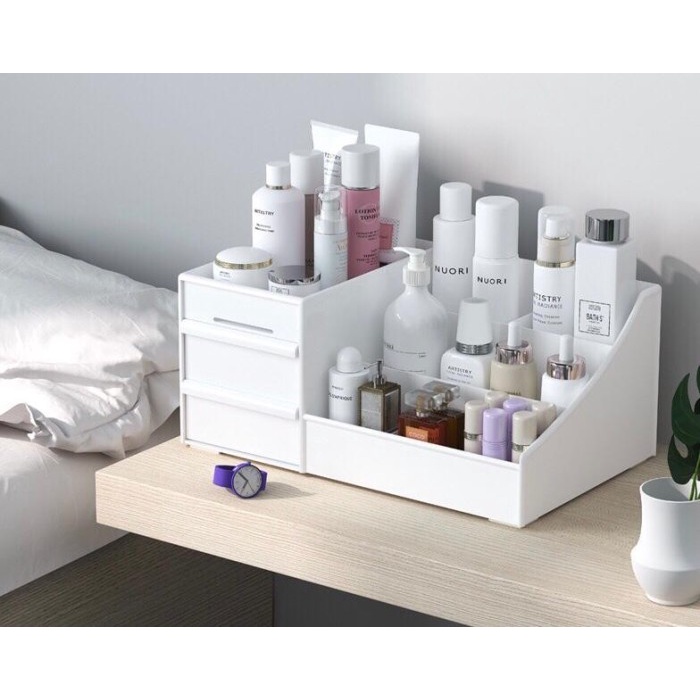 Rak Kosmetik Tempat Makeup Storage Tempat Penyimpanan Skincare D44 - P