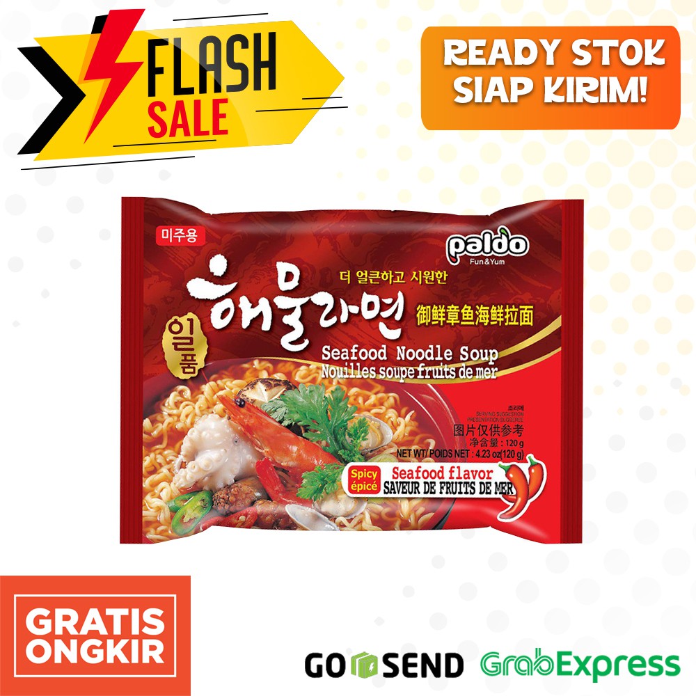 

PALDO HAEMUL RAMYUN / MIE SEAFOOD / RAMEN / MIE PEDAS / MIE INSTAN / MIE KOREA / KOREAN NOODLE