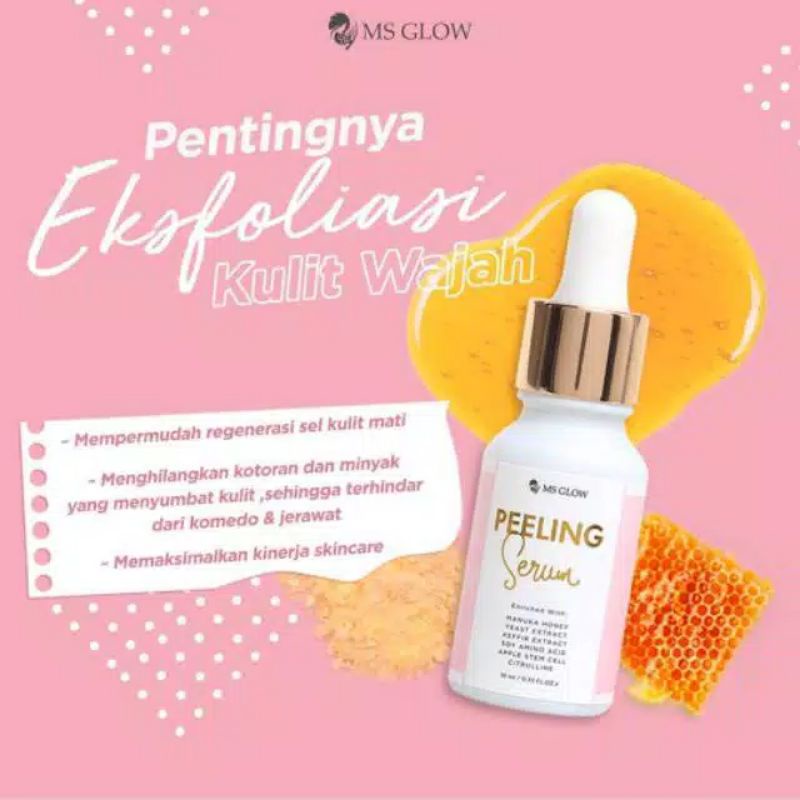 Serum Pilling MS Glow 100% original skincare perawatan wajah wanita termurah (bisa cod)