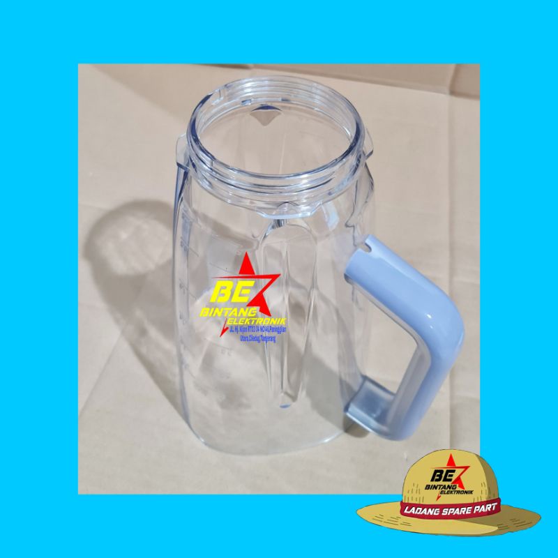 Gelas Jus Blender Philips HR 2221 2222 2223 Glas Jar Tabung Plastik Philips