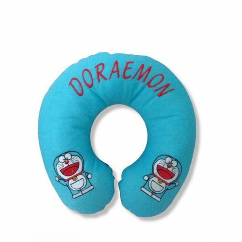 Bantal Leher Karakter Doraemon