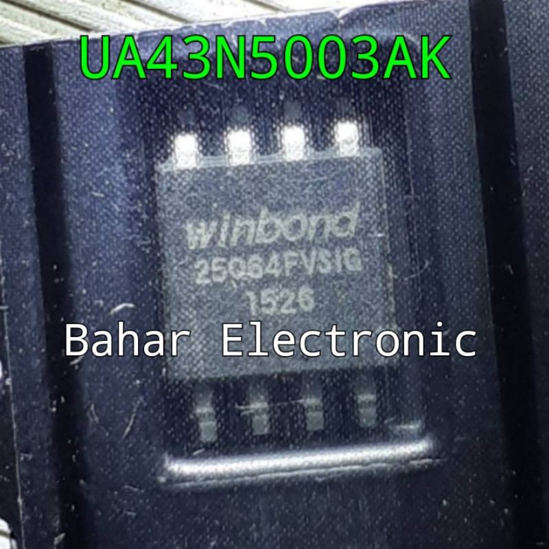 IC SPI Eprom Flash TV Led Samsung UA43N5003AK