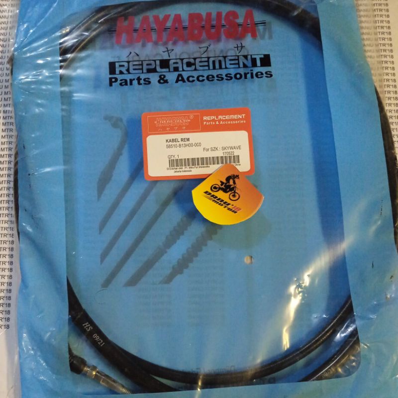 Kabel rem belakang suzuki Skywave kawat rem belakang