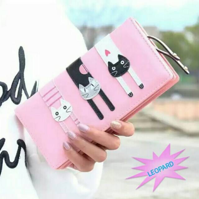 Dompet wanita kucing 3 / dompetmurah /dompetlokal