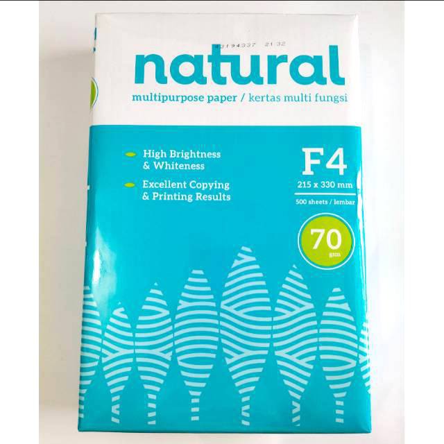 

KERTAS HVS 70 F4 NATURAL