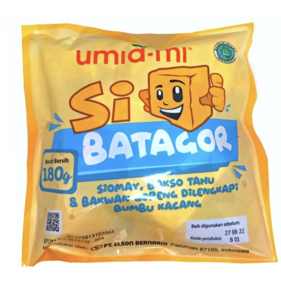 

Umiami Si Batagor Isi Lengkap + Bumbu kacang 180 Gram