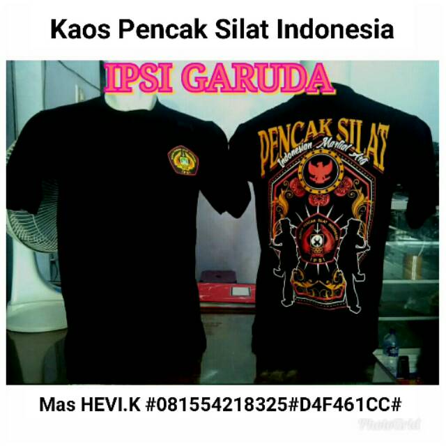 Kaos pencak silat IPSI indonesia tema GARUDA Shopee Kaos pencak silat IPSI indonesia tema GARUDA Shopee