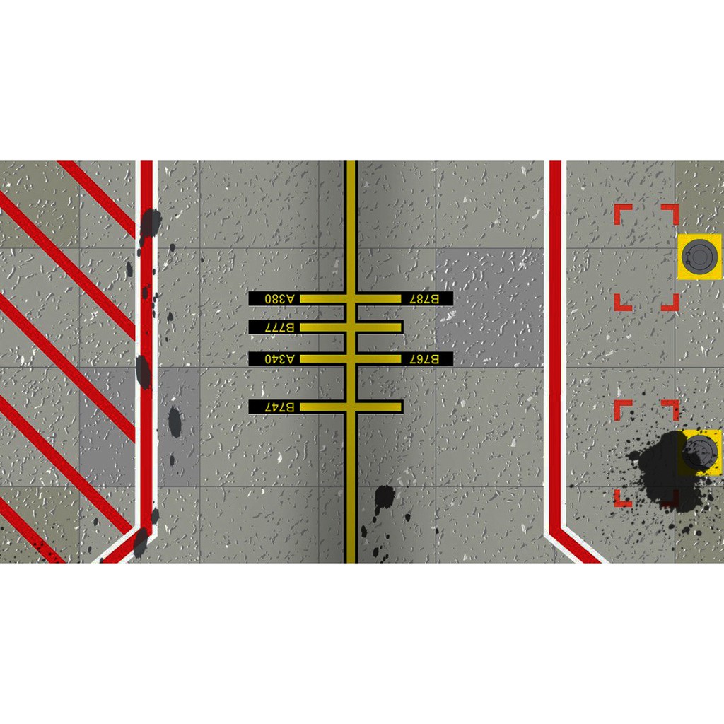 Mat Airport dan Apron Skala 1:200 Ukuran Besar