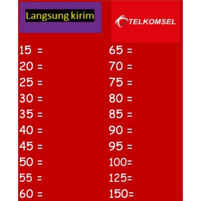 TERMURAH PULSA TRANSFER TELKOMSEL SIMPATI AS LOOP