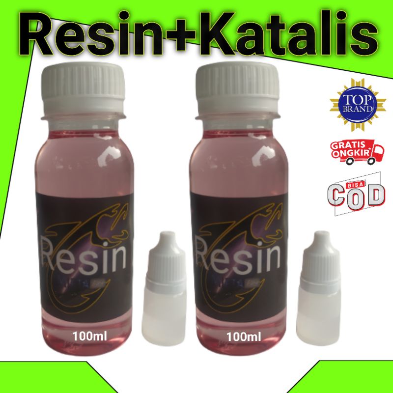 

Resin joran pancing/lem ring guide joran plus katalis
