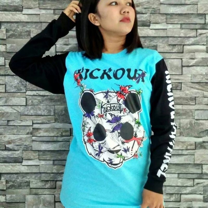 KICKOUT-Kaos Kickout - Tshirt longsleeve Kickout - Kaos Distro Kickout