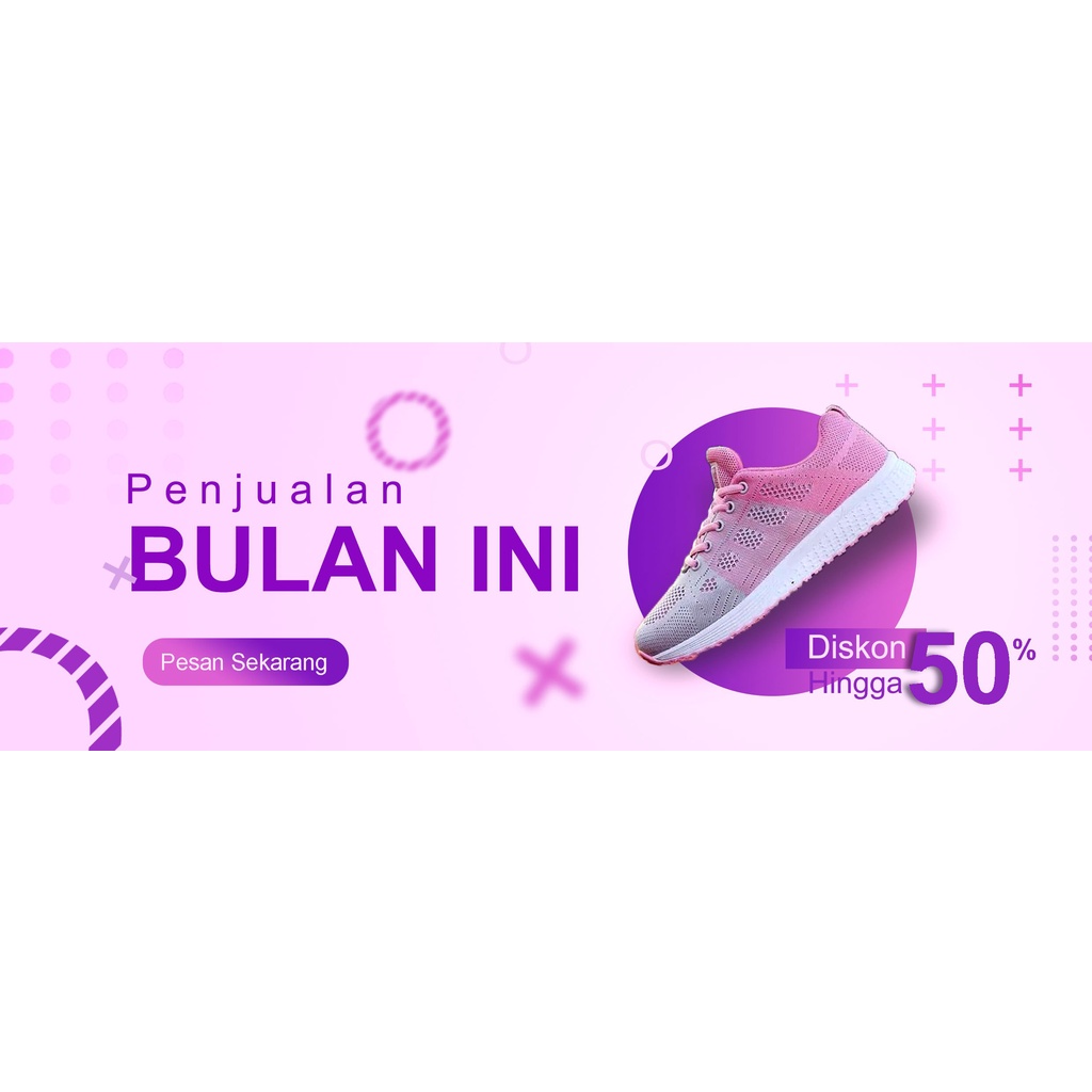 (BISA COD) PROMO SEPATU SPORT WANITA BONUS KAOS KAKI, MASKER & SISIR - SEPATU OLAHRAGA WANITA-6