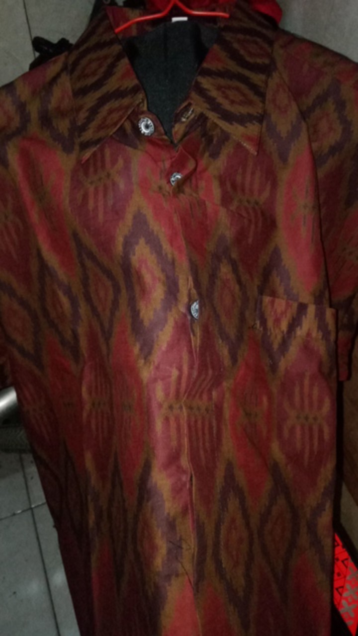 (premium)batik Prabu Pria Lengan Pendek Asli Solo Premium