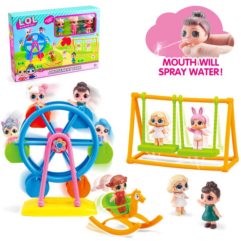 LOL 1Set Mainan Anak Bentuk Kincir Ferris Wheel Slide LOL 1Set Mainan Anak Bentuk Kincir Ferris Wheel Slide