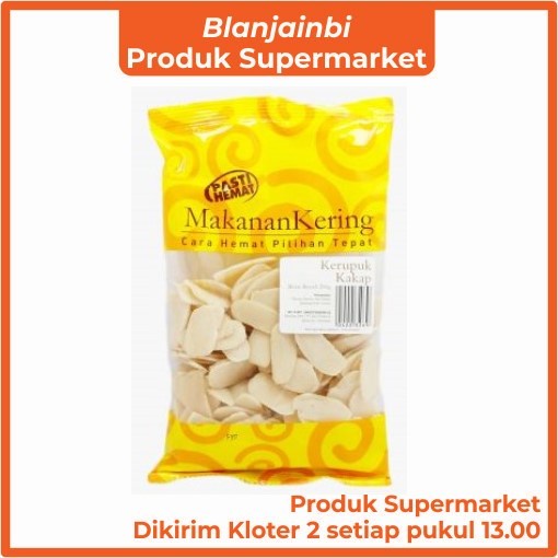 

Pasti Hemat Kerupuk Kakap