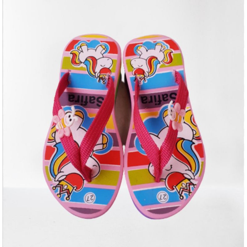 Shumi Collection - Sandal Anak Perempuan Motif Safira Pelangi HI003-5