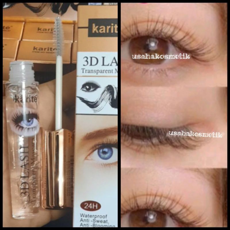 PROMO PERPCS MASCARA GEL BENING KARITE 3D LASH NO.56904 Snail