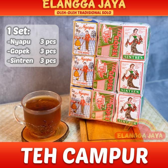 

[ COD ] Teh Campur Tubruk Wedangan SOLO Nyapu Gopek Sintren