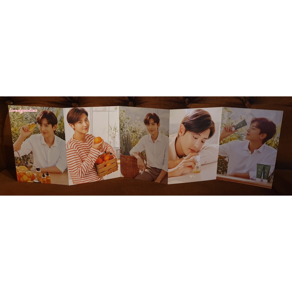 Accordion Postcard EXO Chanyeol x Nacific