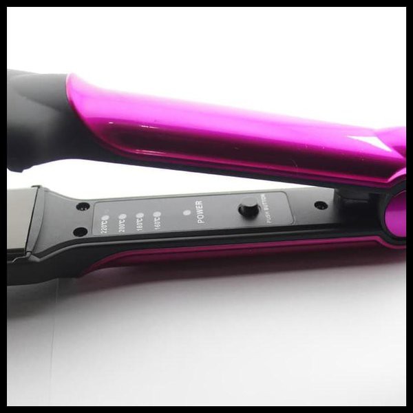 Catokan Rambut Kemei KM 531+ FREE 3 PC PENSIL ALIS  Electric Hair Straightener Temperatur Suhu