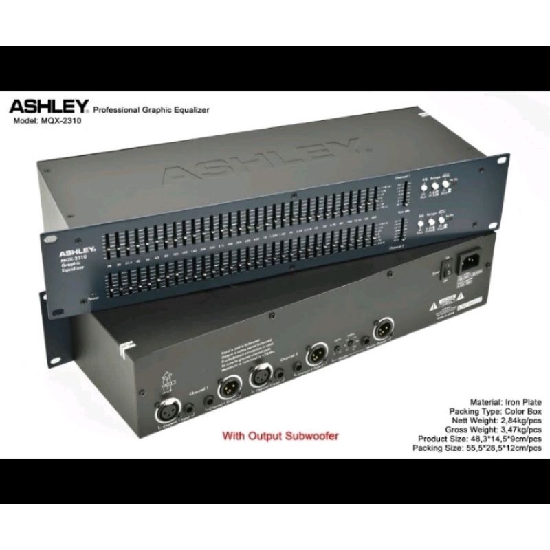 equalizer ashley mqx 2310 mqx 2310 original