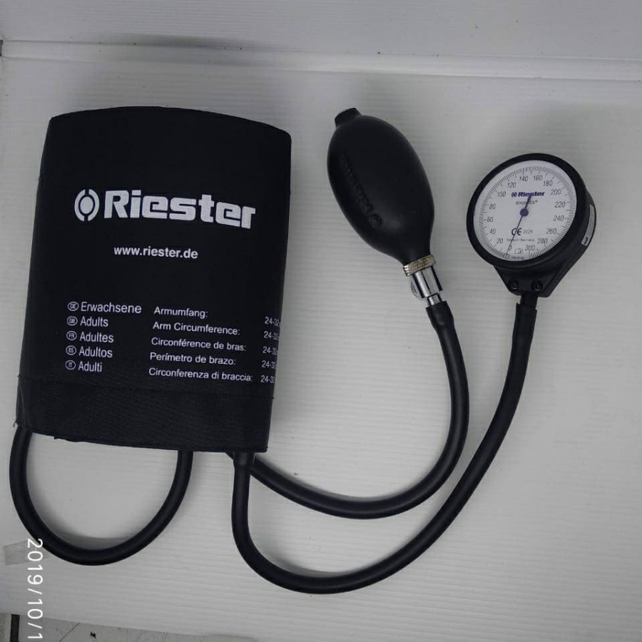 TENSIMETER ANAROID EXACTA RIESTER TENSI RIESTER EXACTA TESIMETER ANEROID RISTER ORIGINAL